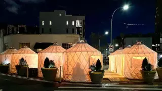 "Отличный выход из положения!". Казахские юрты вдохновили рестораторов в Нью-Йорке