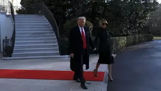 Дональд Трамп покинул Белый дом