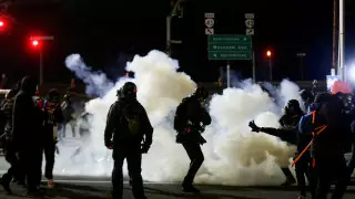 В двух городах США прошли беспорядки после инаугурации Байдена