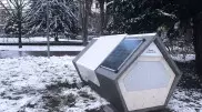 Капсулы для ночлега бездомных устанавливают в Германии
