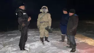Заблудившегося на снегоходе мужчину спасли в Костанайской области