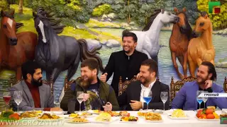 Застолье звезд турецких сериалов с Рамзаном Кадыровым попало на видео