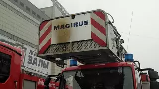 Пожар произошел в одном из ТРЦ Алматы