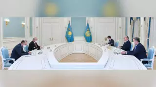 Президент Узбекистана передал послание Токаеву