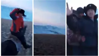 Карагандинских полицейских наградят за спасение заблудившегося в степи парня