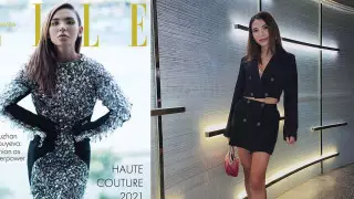 Казахстанка попала на обложку арабского ELLE
