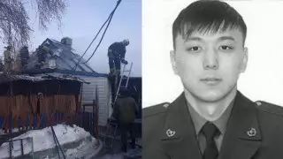 У погибшего пожарного из Аксу осталась беременная жена