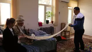 Ясауи шежіресі мен мөрі табылды. Оны 98 жастағы қария сақтаған