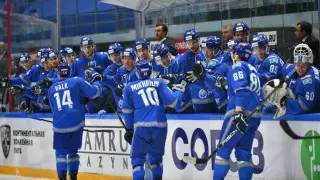 "Барыс" крупно проиграл "Металлургу" в первом матче плей-офф КХЛ