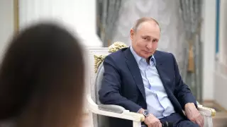 "Только мне его не переписывайте": Путин пошутил про дворец