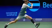 Казахстанский теннисист разразился нецензурной бранью на корте