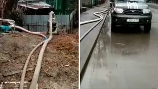 Детскую инфекционку затопило в Алматы