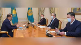 Токаев принял генсека Совета сотрудничества тюркоязычных государств