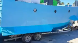 Самодельную подлодку для контрабанды наркотиков нашли в Испании