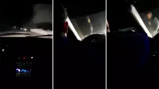 "Звони Жумабеку". Майора полиции отстранили после видео с лихачом на Lada