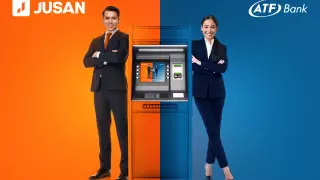 Jusan Bank и АТФБанк объединили сети банкоматов