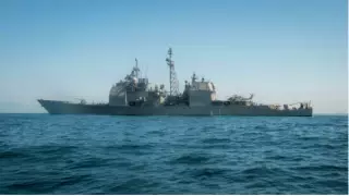 Крейсер ВМС США зашел в акваторию Черного моря
