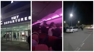 В Актау срочно оцепили международный аэропорт
