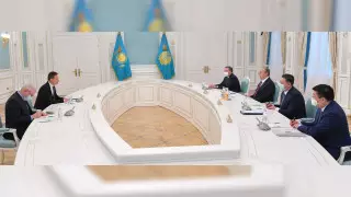 Токаев принял главу МИД Венгрии