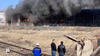 Майнинговая компания горела в пригороде Экибастуза