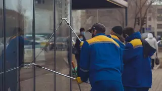 С улиц Нур-Султана вывезли свыше тысячи тонн мусора