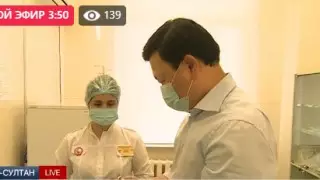 Цой вакцинировался от коронавируса в прямом эфире