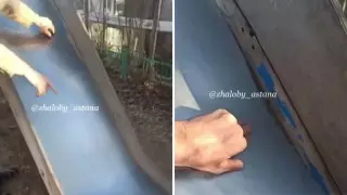 Ребенку оторвало палец на детской площадке в Нур-Султане