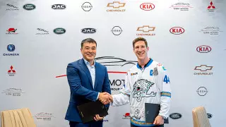 Капитан "Барыса" Даррен Диц стал бренд-амбассадором ГК "Терра Моторс"