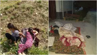 Без еды и одежды. Появились фото с границы Кыргызстана и Таджикистана