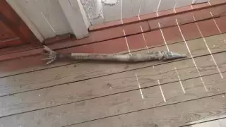 В доме жителя одного из сел Баткена нашли авиаракету