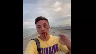 Актер разыграл свое избиение на набережной в Актау