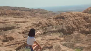 "Похожи на торт "Зебра". Тигровые горы, в которых снимали "Кыз-Жибек"