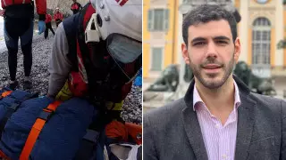 Турист в Великобритании сорвался со скалы и выжил