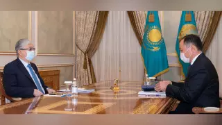 Токаев принял нового руководителя КТЖ