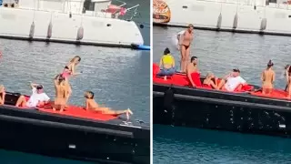 Украинки устроили эротическую фотосессию на яхте в Турции