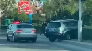 Пьяный водитель вылетел с дороги в Актау