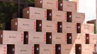 Гуманитарную помощь отправили из Шымкента в Риддер