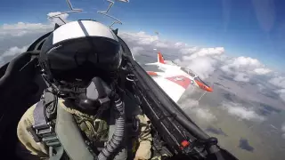 Два военных самолета столкнулись в небе над США