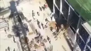 Мужчина упал с высоты на стройке в Нур-Султане