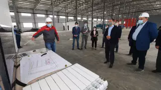 Сагинтаев проверил реализацию проектов в Индустриальной зоне