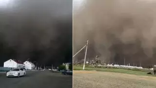 Пыльная буря ожидается в четырех областях Казахстана