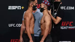 Появилось видео первого боя Сайрана Нурданбека в UFC