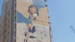 Мурал с Батырханом Шукеновым появится в Нур-Султане