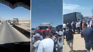 Протесты дальнобойщиков прошли в 9 регионах Казахстана