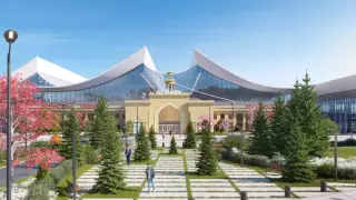Архитектор представил свой эскиз нового терминала аэропорта Алматы