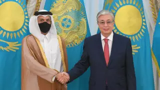 Президент Токаев обсудил с главой МИД Катара совместные проекты