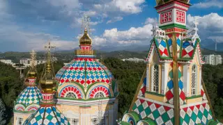 Архитектурный секрет Зенкова раскрыли при реконструкции Вознесенского собора в Алматы