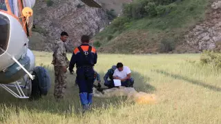 Стало известно, чье тело нашли сегодня в горах Туркестанской области