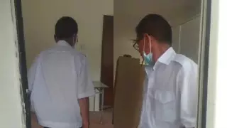 Видео с "пьяным охранником" алматинской больницы появилось в Сети