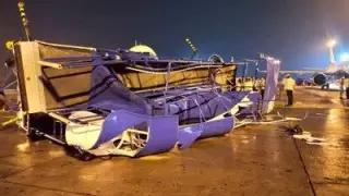 Три самолета столкнулись в аэропорту Индии